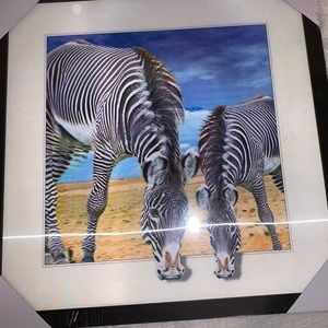 Zebra wall decor 🦓